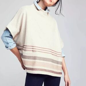 FAHERTY  Park City Poncho Oversized color Sundance Serape Size M/L MSRP $190